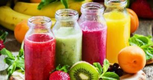 Combinações de sucos para aproveitar frutas maduras