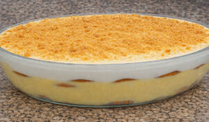 Delícia de bolacha e natas que sai sempre bem