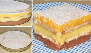 Delícia às camadas (fica deliciosa e é tão fácil de preparar)