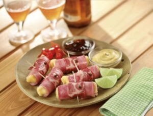 enroladinho de presunto e lombo