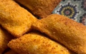 Pastelzinho Crocante de Presunto e Queijo