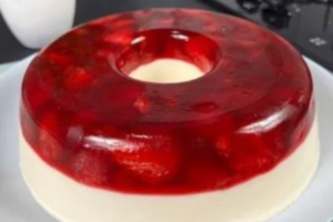 Gelatina com Creme Branco – Ver Receita