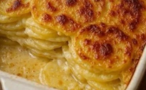 Batata com Queijo ao Forno