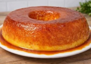 Pudim de Flocão de Milho