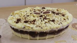 Esse Pavê de Ouro Branco é tão cremoso que sua sogra vai pedir a receita na hora