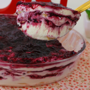 Travessa Gelada de Leite Ninho com Frutas Vermelhas Cremosa em 20 Minutos com Nestlé – Museu de Sabores