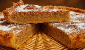 Tarte de amêndoa fácil e rápida de fazer (fica uma tarte húmida e maravilhosa) – Sabores Portugueses