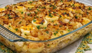 Bacalhau no Forno com Batatas e Cebolada: A Receita Tradicional Portuguesa Que NUNCA Falha!