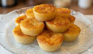 Queijadas rápidas de laranja – Sabores Portugueses