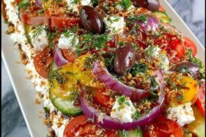 Tábua de Feta Grega Surpreendente e Cheia de Sabor