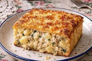 Torta Salgada Cremosa de Frango e Batata Mais Apaixonante Que Você Vai Fazer na Vida