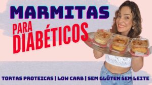 Marmitas Para Diabéticos! Torta Proteica | Low Carb | Sem Glúten | Sem Leite
