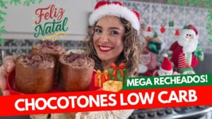 Chocotones Low Carb Com Ganache