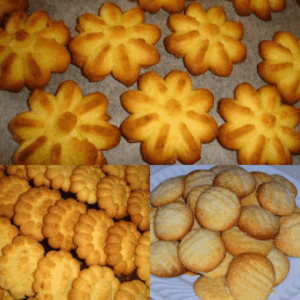 Misturou, modelou, assou e surgiram biscoitinhos perfeitos para o café