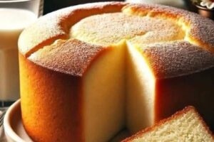 Bolo Cremoso de Milharina Escandalosamente Bom e Fácil de Fazer