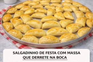 Salgadinho de Festa que Derrete na Boca – o clássico que some da mesa em minutos