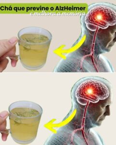 Chá que Previne Alzheimer e Melhora a Memória: Receita Natural para a Saúde do Cérebro