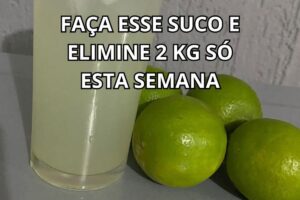 Suco Verde Caseiro Emagrecedor Poderoso que Seca a Barriguinha e Dá Energia Logo Cedo