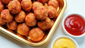 A mandioca desmancha e a carne-seca aparece no centro da mordida