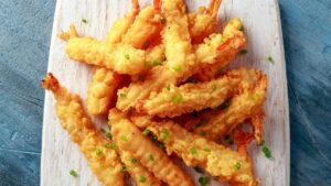 Camarão Empanado que some antes de esfriar