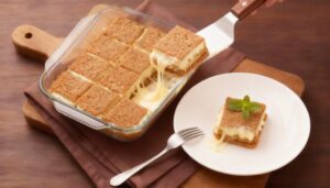 Kibe de Forno com Mussarela Uma versão de travessa que mistura praticidade com muito sabor