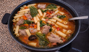 Sopa de feijão à moda do avó Palmira