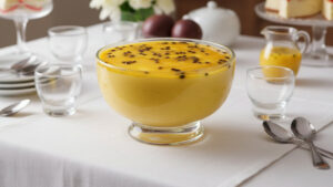 Mousse de Maracujá Cremosa A receita rápida que salva qualquer vontade de sobremesa