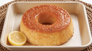 Pudim de Leite Condensado com Coco Cremoso na medida certa delicado em cada colherada