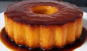 Pudim dos 3 ingredientes – cremoso e muito rápido de fazer