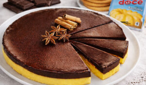 Semifrio Boca Doce de Baunilha e Chocolate (combinação perfeita e deliciosa)