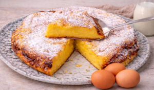 Tarte pudim de leite (tão fácil e tão deliciosa)