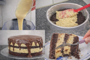 Bolo de Chocolate com Mousse de Maracujá que Derrete na Boca e Faz Todo Mundo Pedir Bis