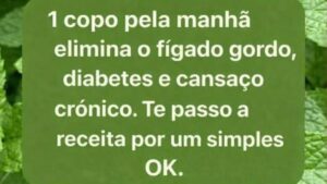 1 copo dessa bebida natural pela manhã pode transformar seu dia: refrescante, leve e cheia de benefícios