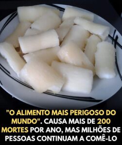 outro lado de um alimento muito consumido no mundo