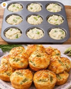 Muffins Salgados de Legumes: Receita Prática, Fofinha e Saudável