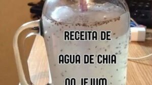 Água de Chia no Jejum Poderosa: A Bebida Simples que Muita Gente Está Usando Logo Pela Manhã