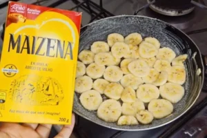 Opção Rápida, Saborosa, Saudável, com Banana e Sem Trigo!