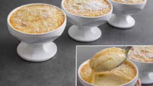 Pudim de Coco na Taça-fácil e barato de fazer