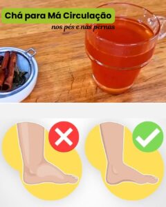 Chá para Má Circulação nas Pernas e Pés: Receita Natural para Melhorar o Bem-Estar