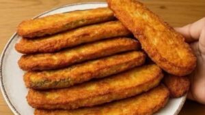 Palito de Abobrinha Empanado Sem Farinha de Trigo: crocante por fora, macio por dentro e tão viciante que acaba antes de esfriar