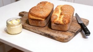 Pão Sem Glúten Simples perfeito para começar o dia