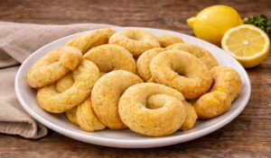 Argolas de limão no forno (os famosos bolinhos da avó Palmira)