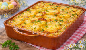 Bacalhau Delícia (fica uma perdição e é bem fácil de preparar)