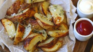 As batatas douradas de bordas crocantes que fazem barulho a cada mordida