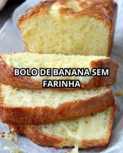 Bolo de Banana Sem Farinha: Receita Saudável, Fofinha e Fácil de Fazer