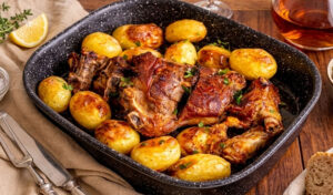 Cabrito Assado no Forno Tradicional (perfeito e delicioso para a Páscoa)