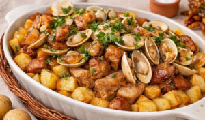 Carne de Porco à Alentejana (receita que sai sempre bem e fica divinal)