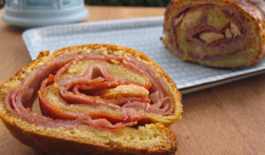 Folar recheado para a Páscoa muito fofinho e saboroso