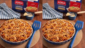 Lasanha invertida de carne de panela surpreende pela criatividade