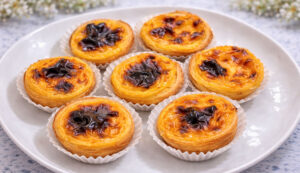 Receita tradicional de Pastel de Nata que sai sempre bem